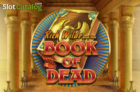 Book of Dead pokie at Goldzino Casino
